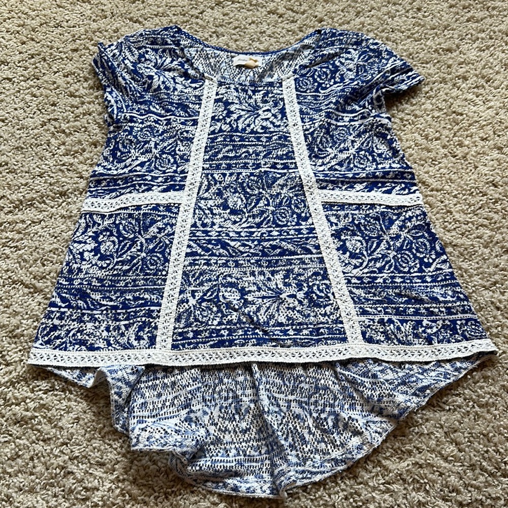 Anthropologie Meadow Rue Blouse Size Small